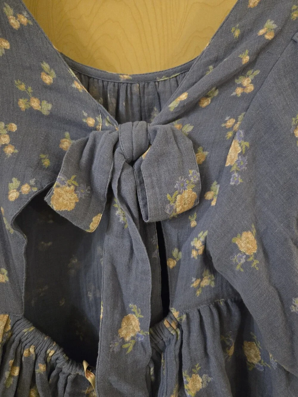 NWT Free People Chloe Printed Top (XS)